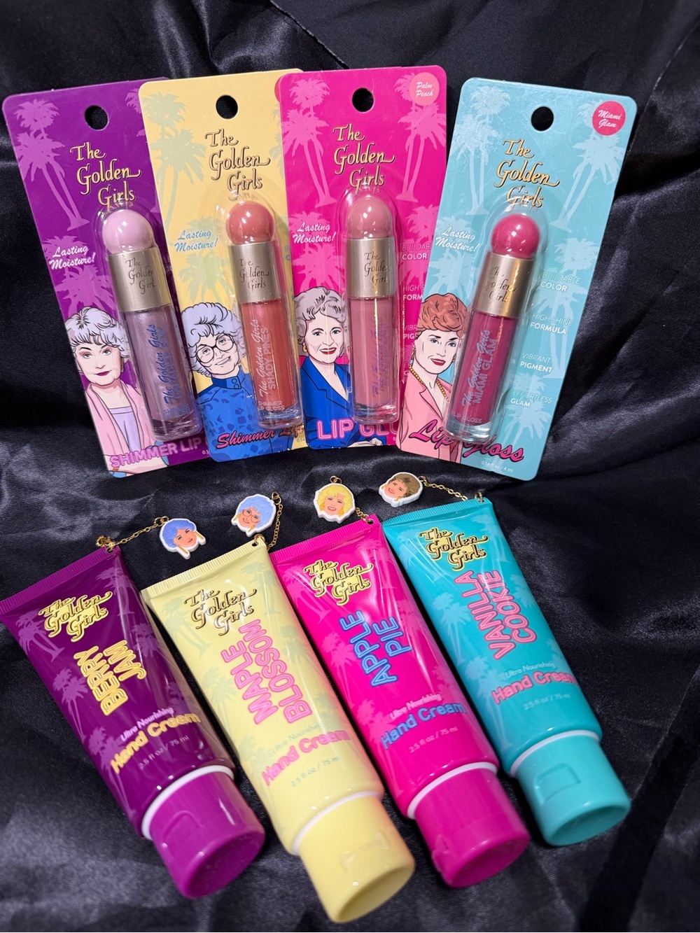 Pink Lip Gloss & Hand Cream Set - Pink